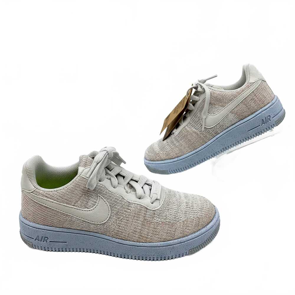 Nike Gray/Blue Recycled Air Force Kids Sneaker | Size 6